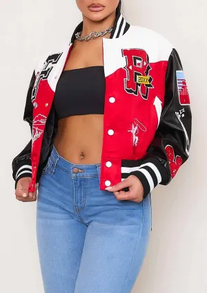 Get Lucky Varsity Jacket