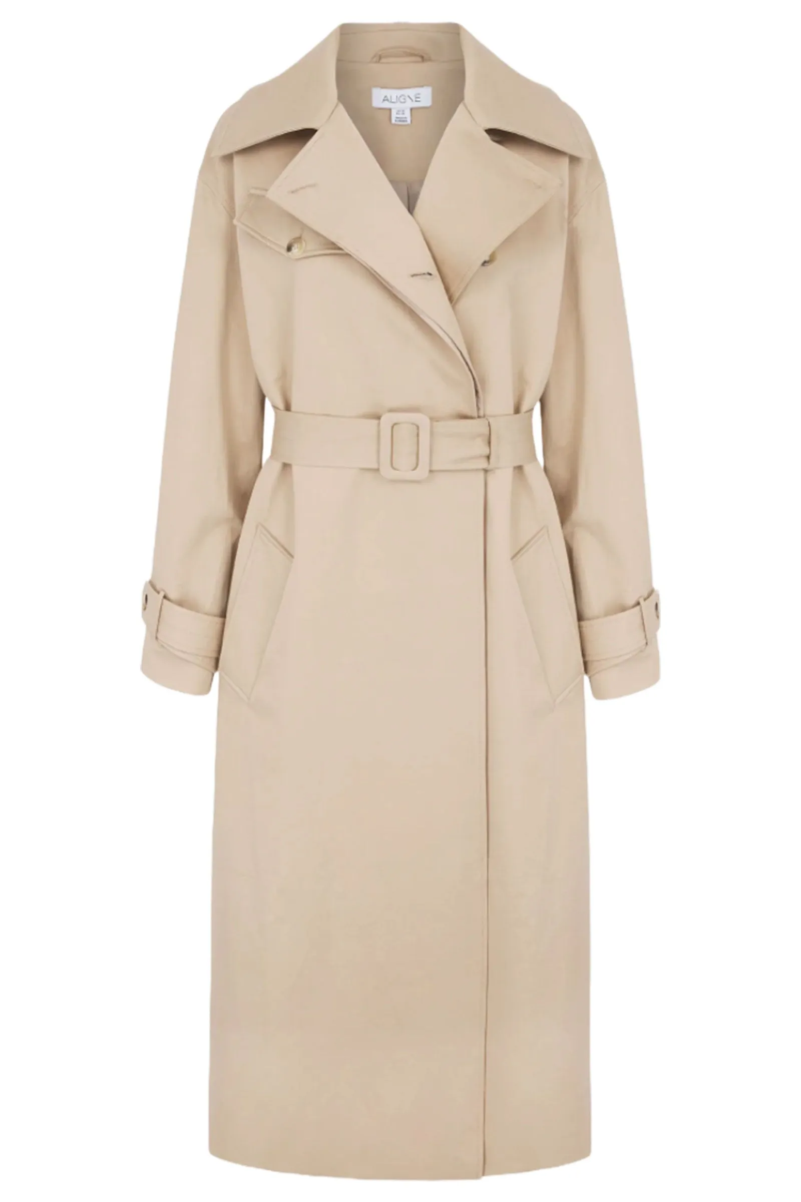 Gilda Stone Maxi Trench Coat