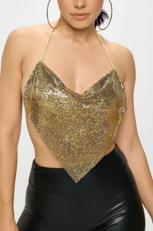 Gold Metal Top (C63)