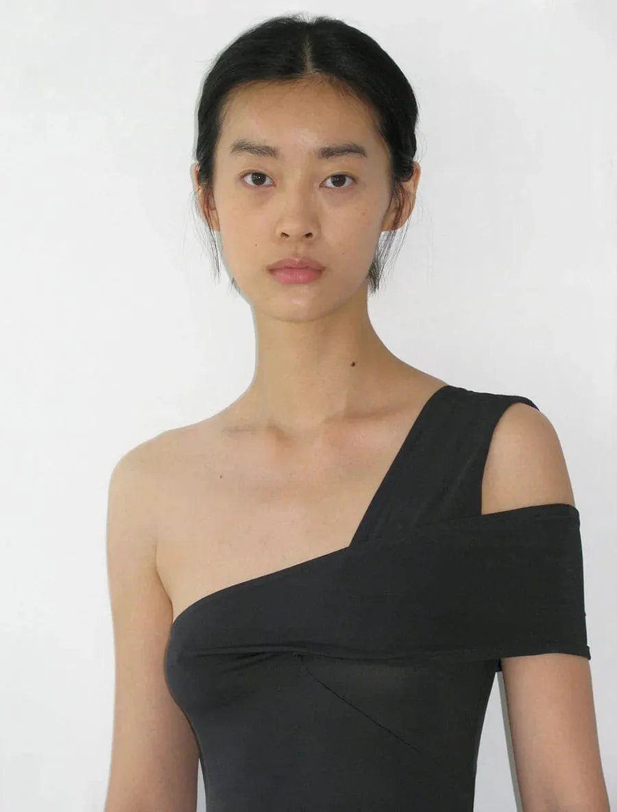 Grey Long Howa Dress