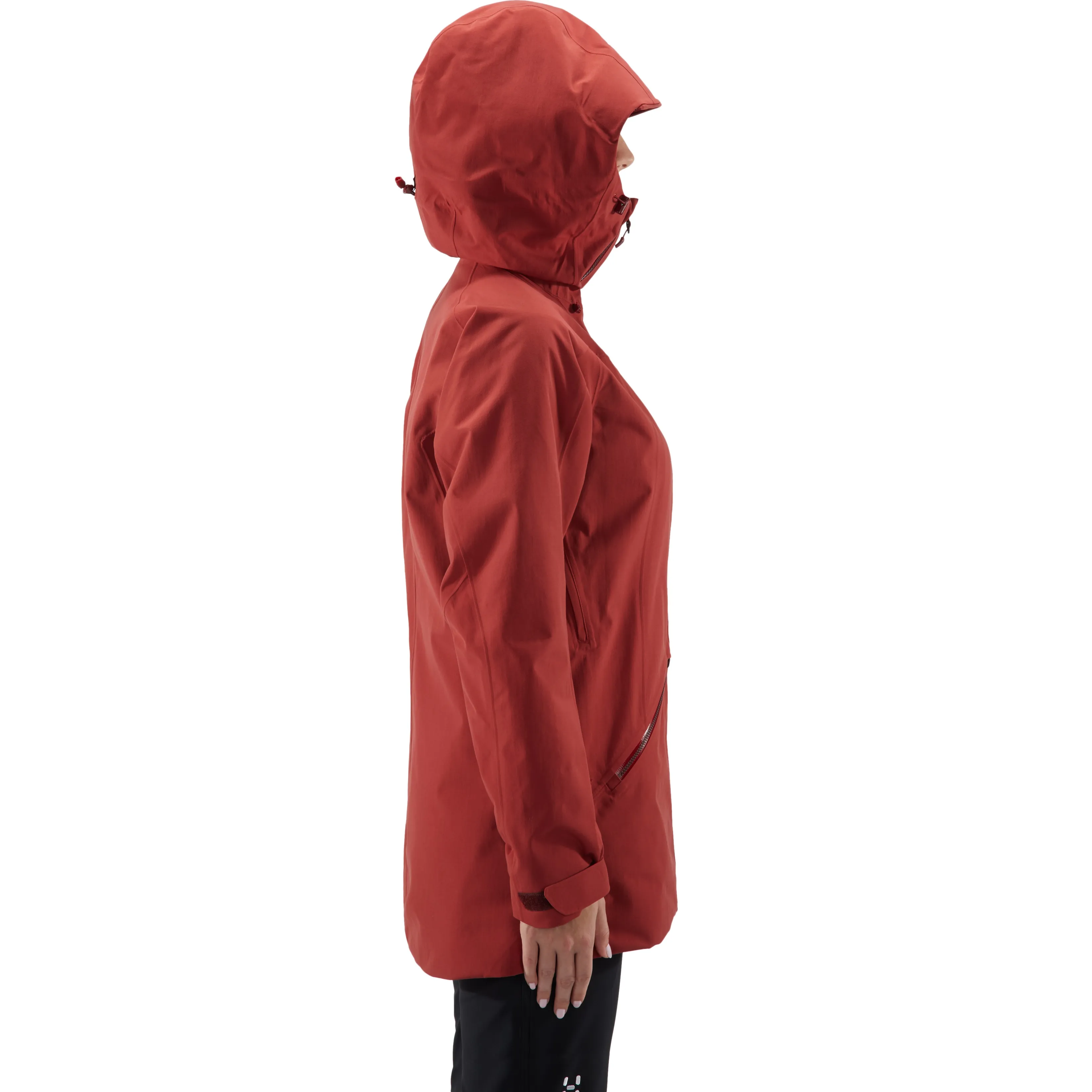 Haglöfs Niva Insulated Parka Women Brick Red | Buy Haglöfs Niva Insulated Parka Women Brick Red here | Outnorth