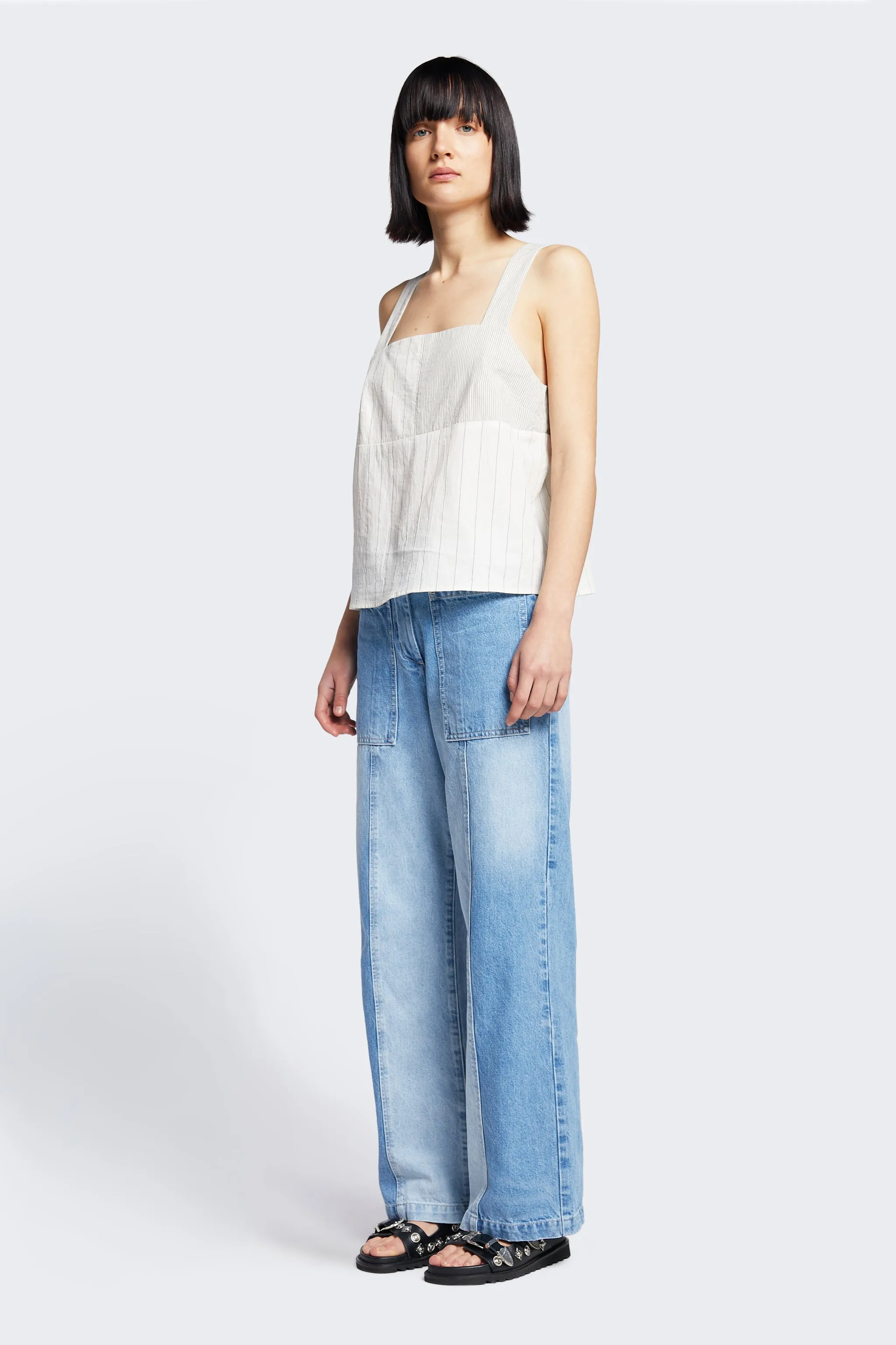 Haven Tank Spliced Stripe