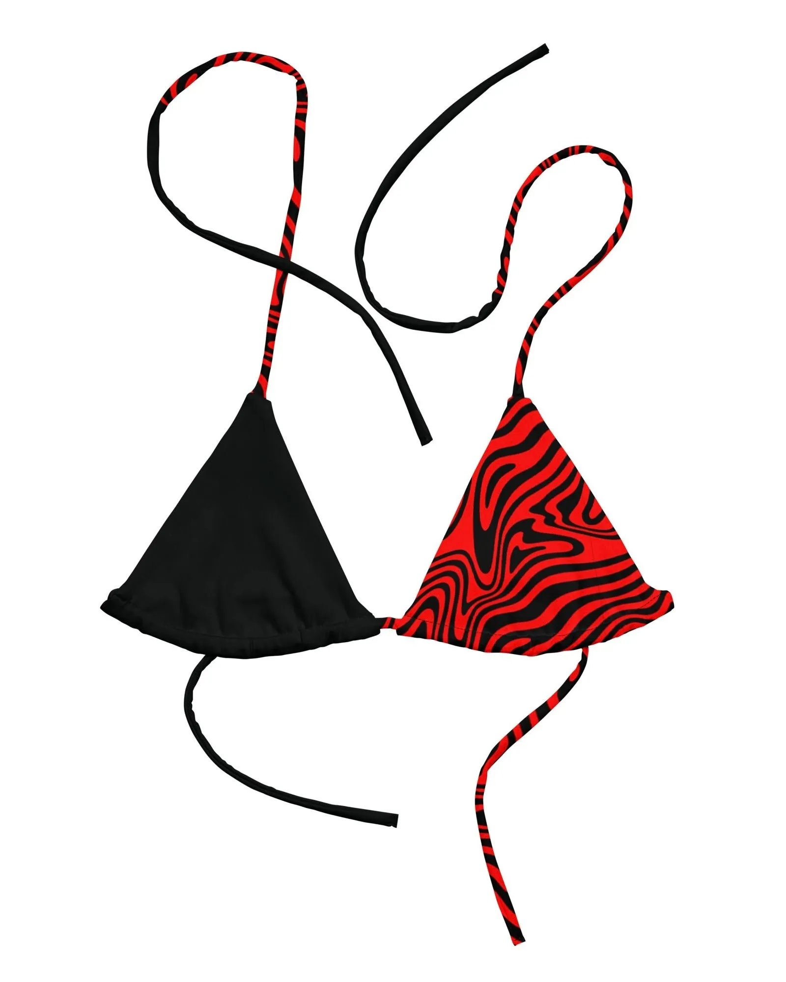 Hypnotic Split Bikini Top