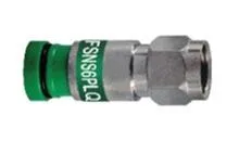 ICM Compression F Type Male: RG6 Quad Plenum