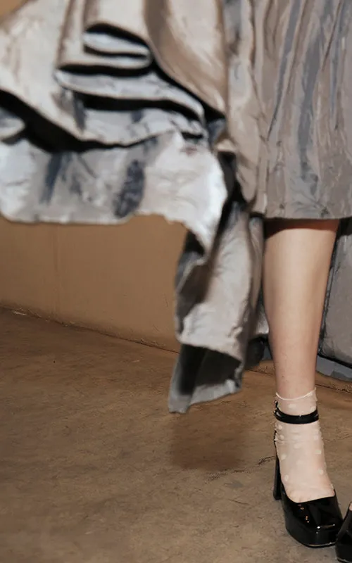 i'm addicted to your light dress plisse twill