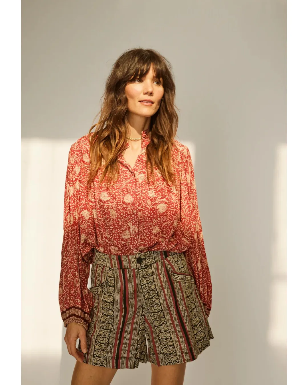 Iris Top Water Lily Terracotta
