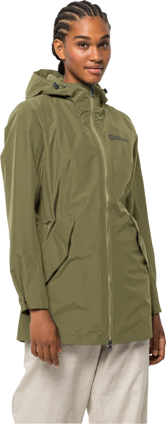 Jack Wolfskin Women&#x27;s Dakar Parka Bay Leaf | Buy Jack Wolfskin Women&#x27;s Dakar Parka Bay Leaf here | Outnorth