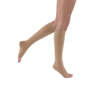JOBST Relief 15-20 mmHg Compression Stockings, Knee High, Open Toe