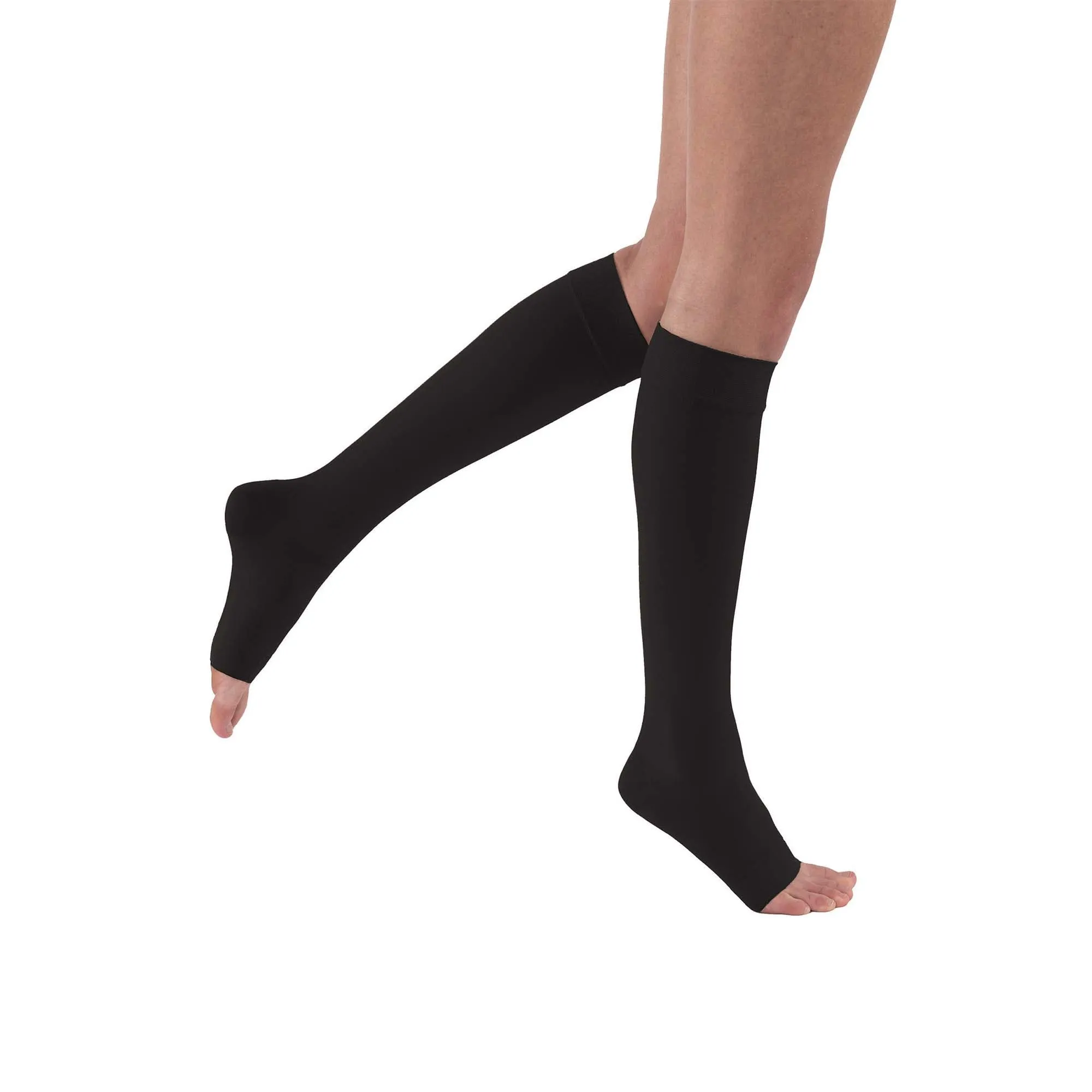 JOBST Relief 15-20 mmHg Compression Stockings, Knee High, Open Toe
