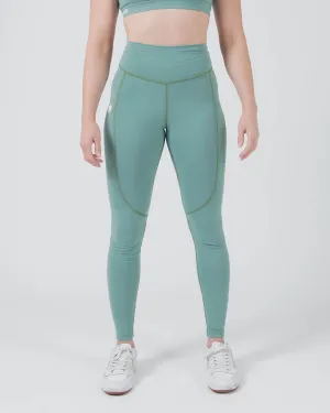 Kore Women's Grappling Spats - Green