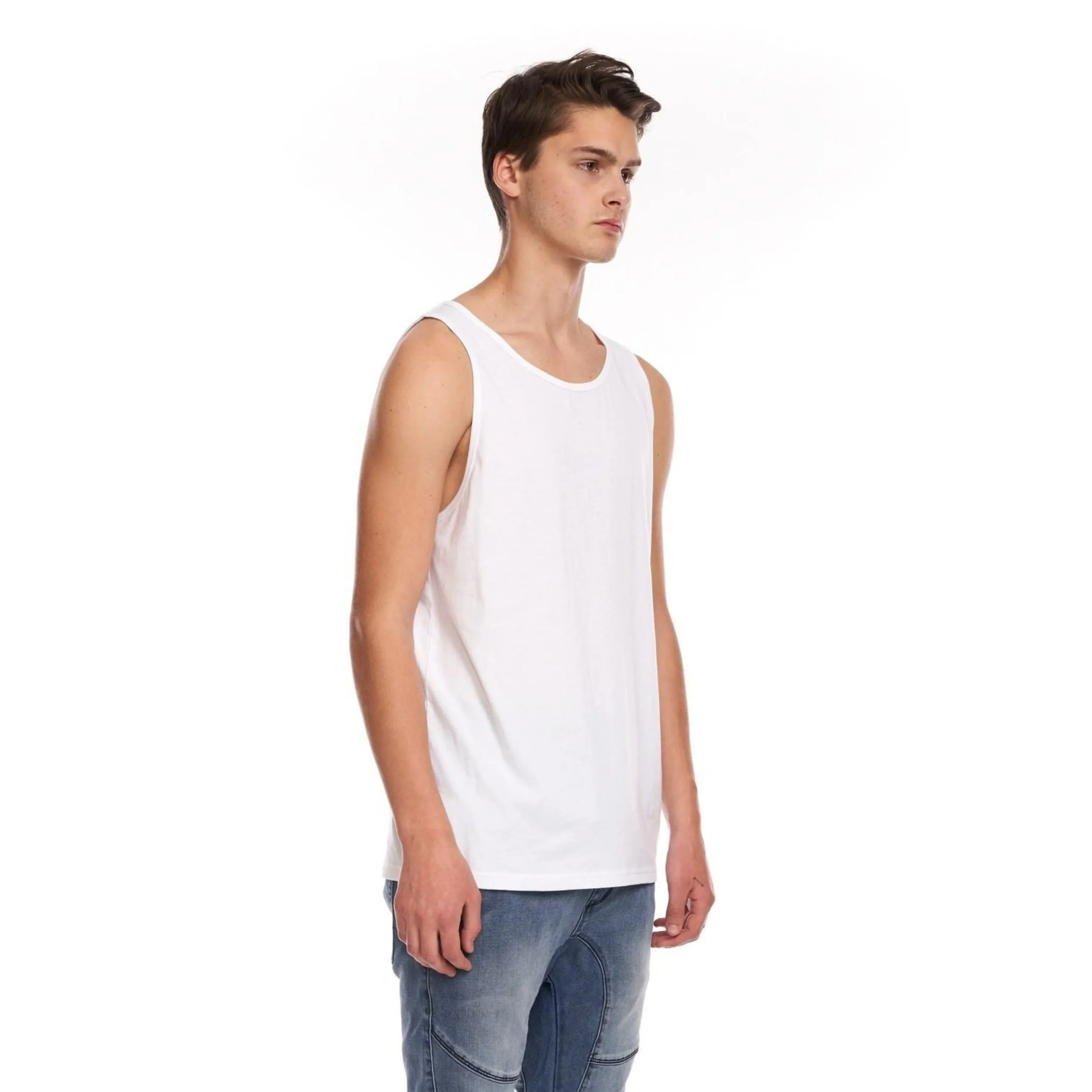 Kuwallatee White Easy Tank