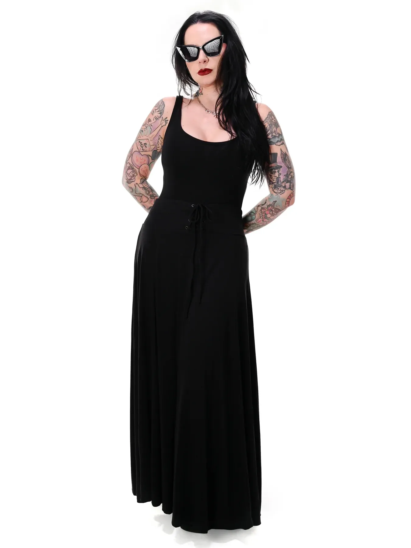 Lace Up Maxi Skirt FOXBLOOD