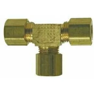 Lead Free Brass Compression Tee