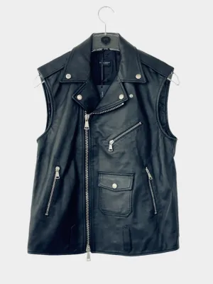 Leather Gilet