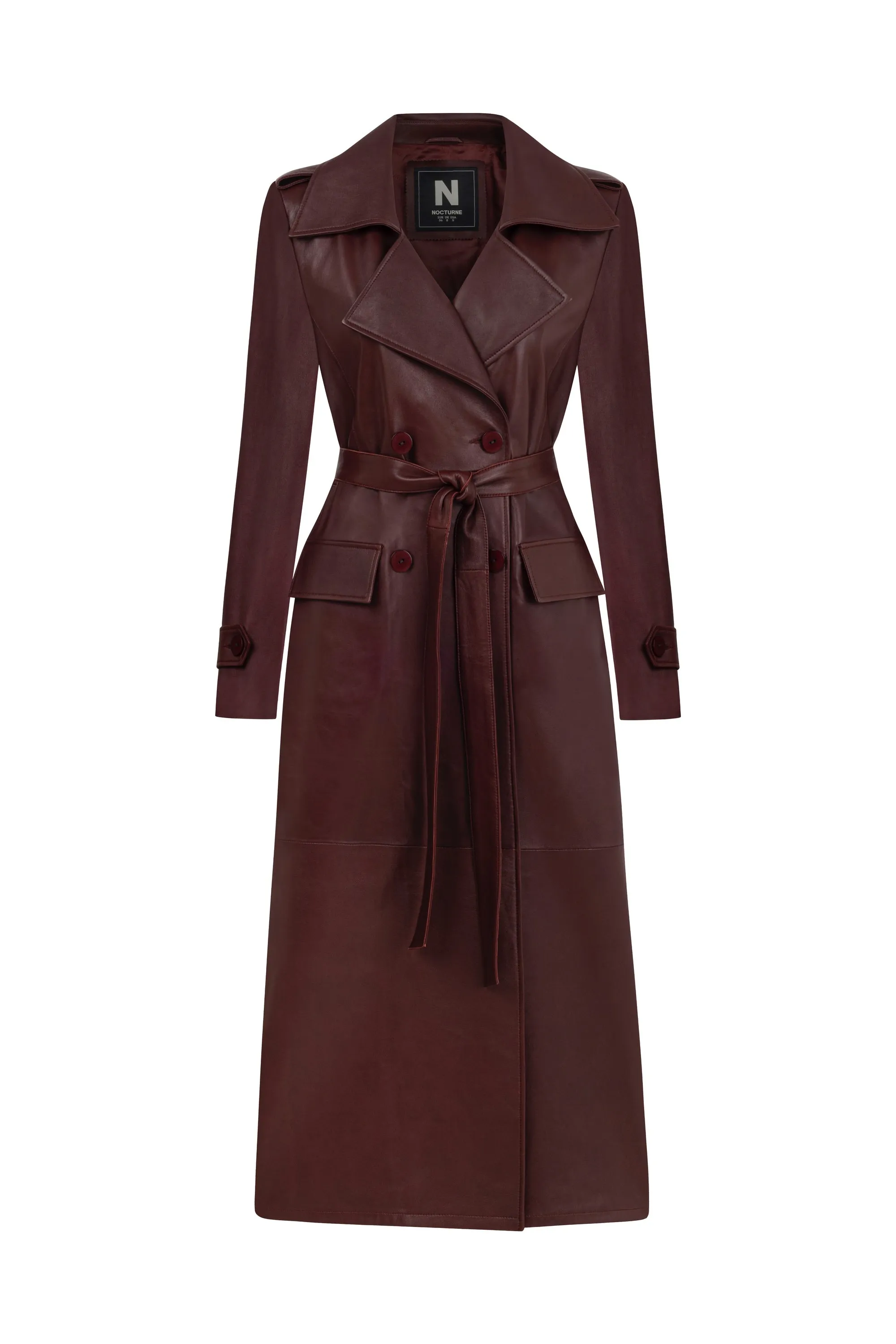 Leather Trench Coat
