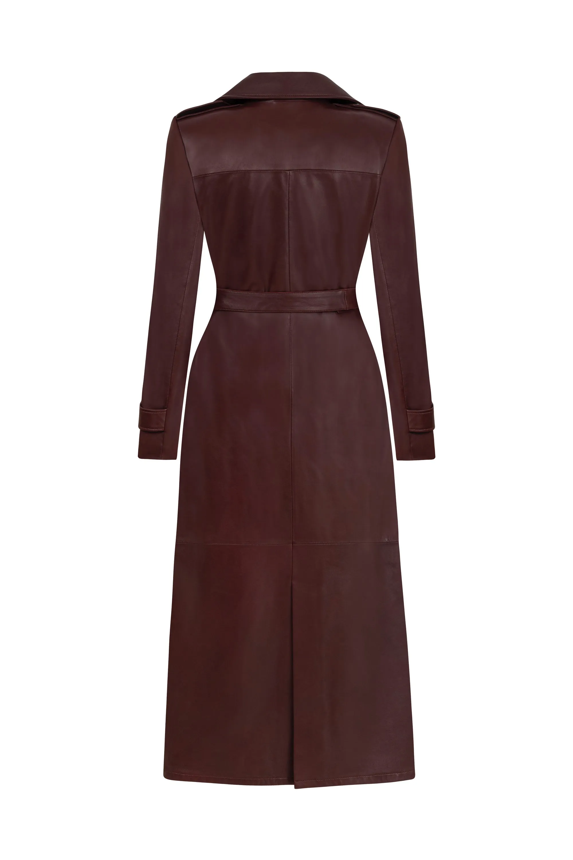 Leather Trench Coat