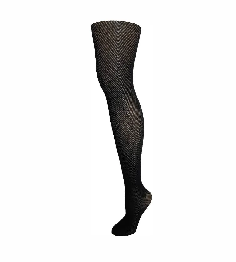 Linear Chevron Tight with Control Top