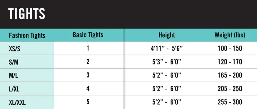 Linear Chevron Tight with Control Top