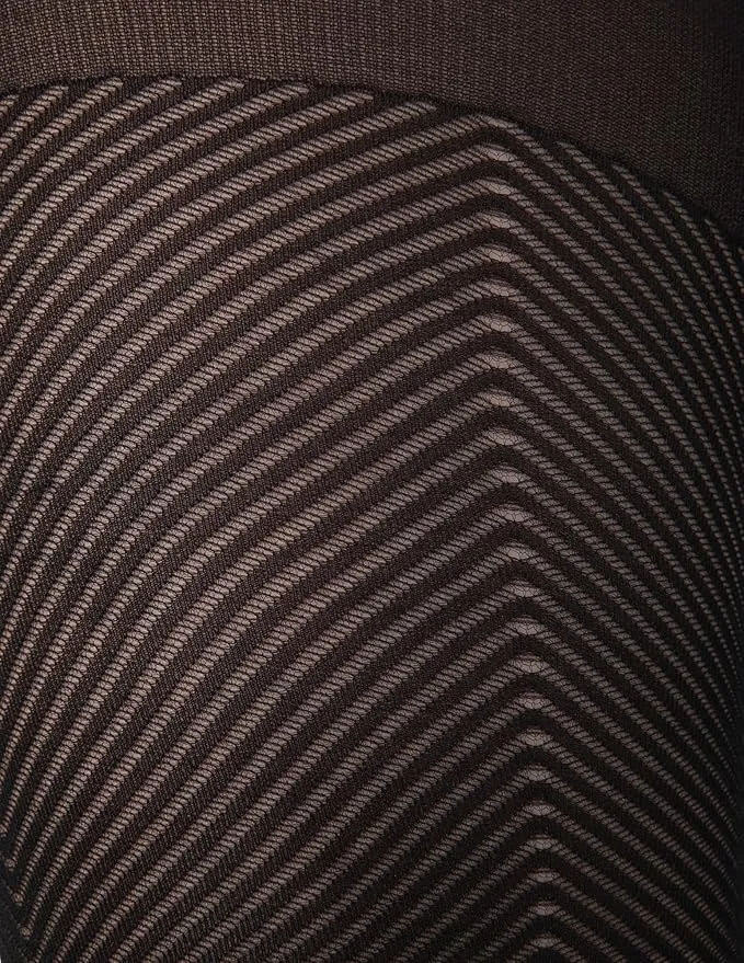 Linear Chevron Tight with Control Top