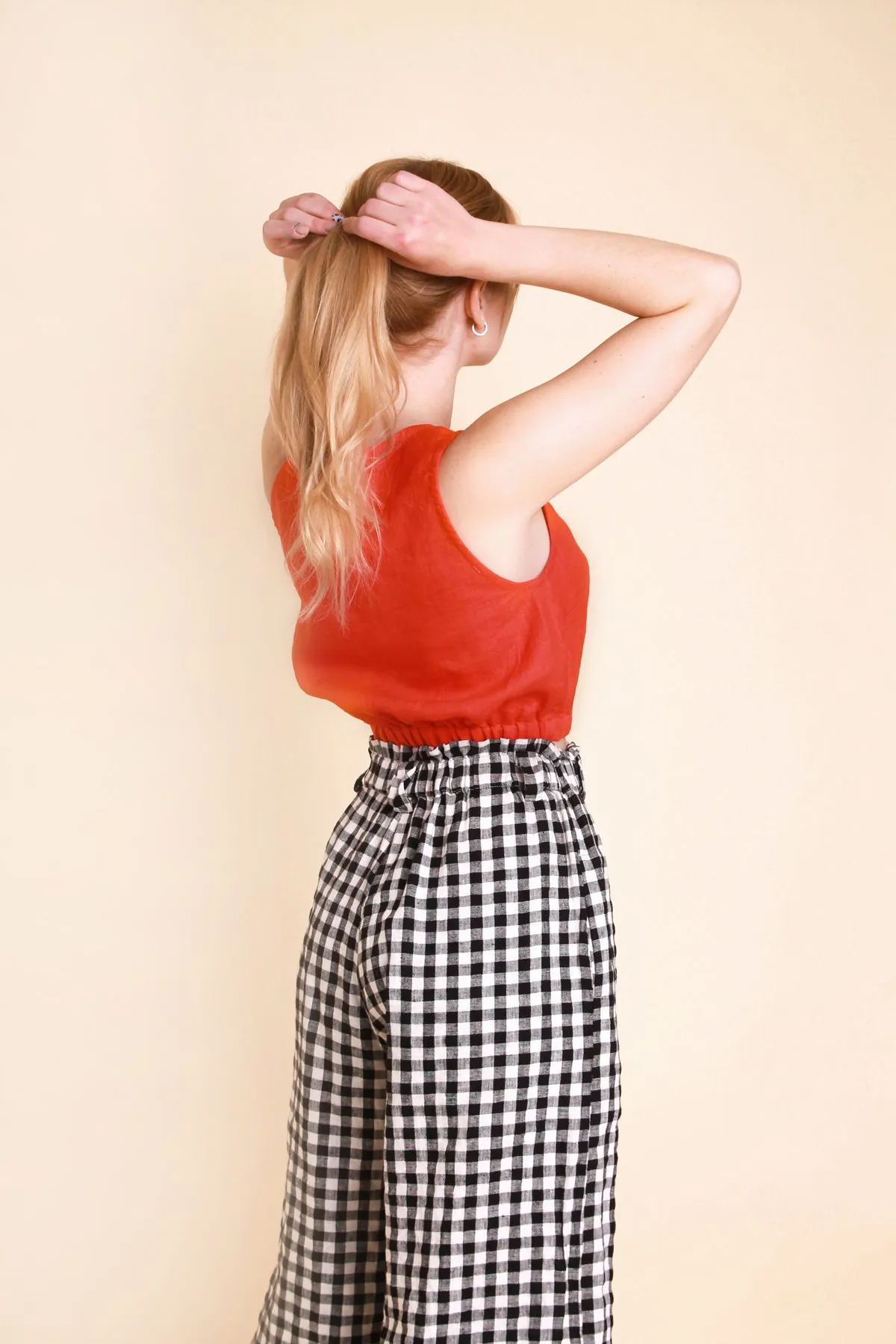 Linen Crop Top BONYA