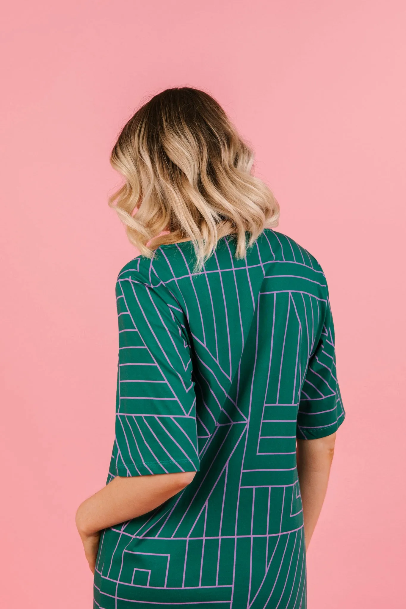 LINES Tee Dress