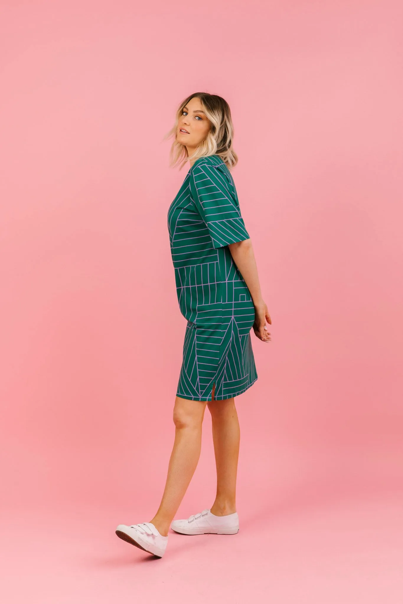 LINES Tee Dress