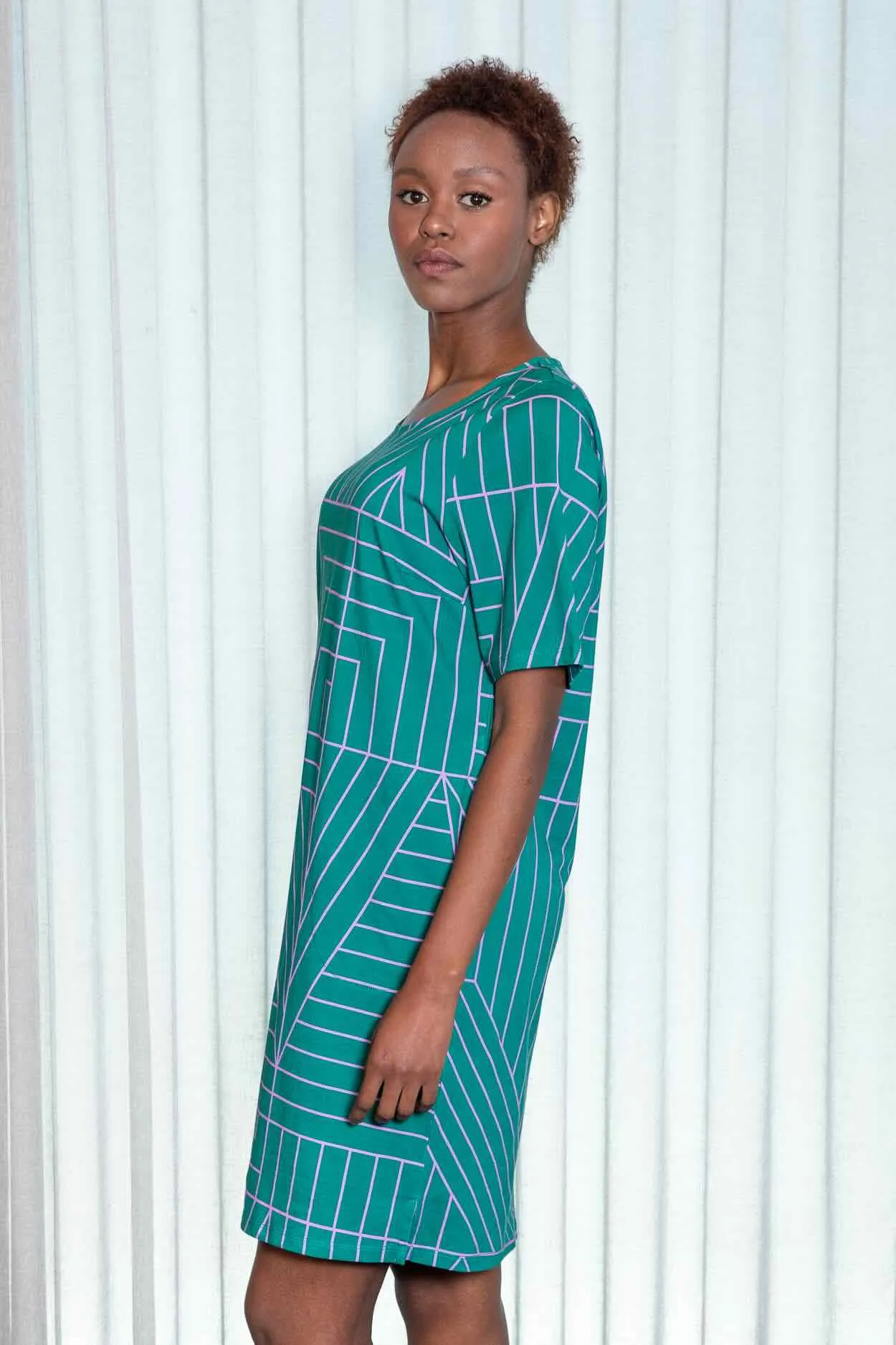 LINES Tee Dress