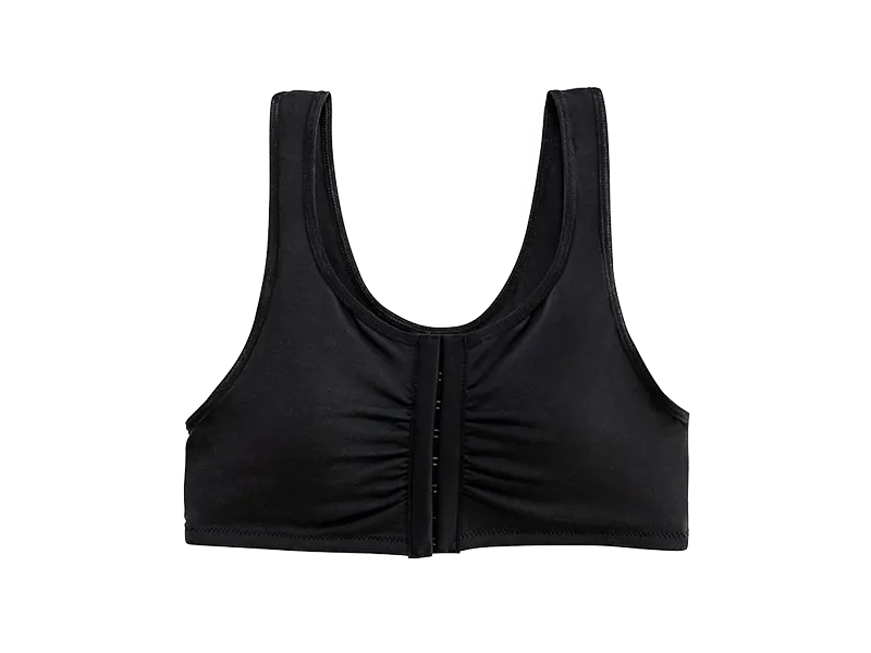 Maia Front Close Bra in Black