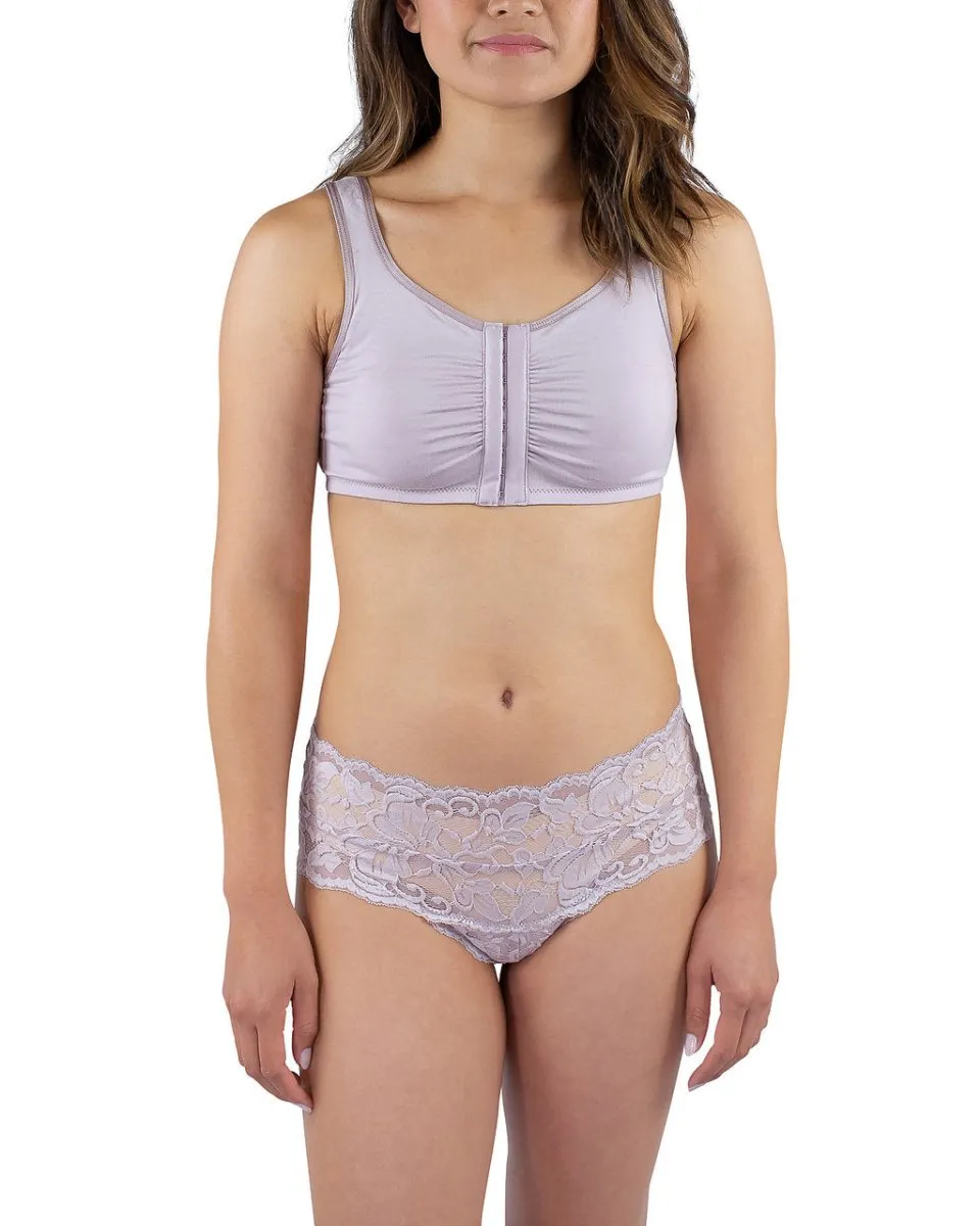 Maia Front Close Bra in Mauve