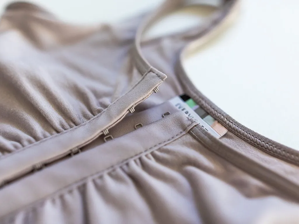 Maia Front Close Bra in Mauve