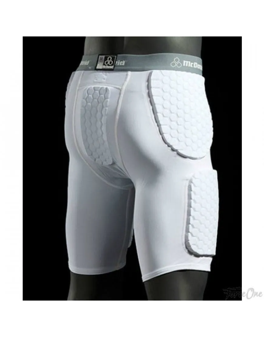 McDavid 737 Thudd Hexpad Pro Style Basketball Compression Shorts (Thudd)