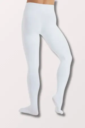 Men's Ultra Soft Footed Tights - White