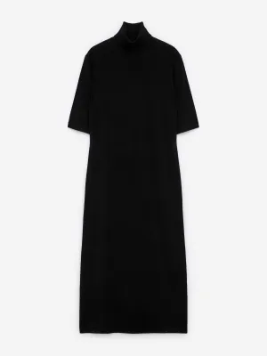 Midi merino dress