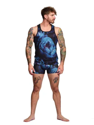 Midnight Peony Tank