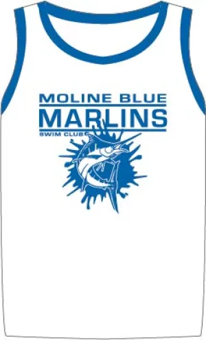 Moline Blue Marlins - Team Mesh Tank Top