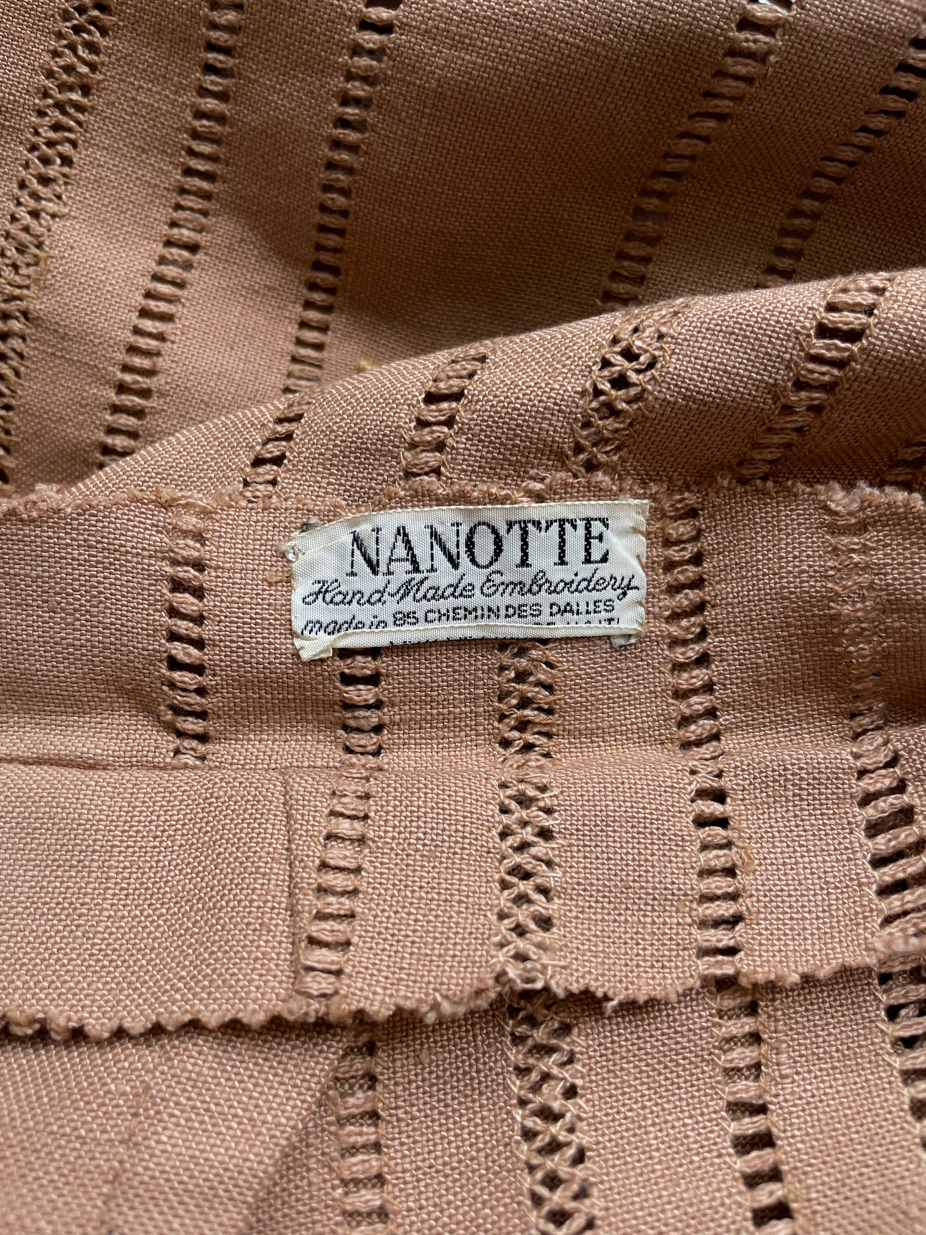 Nanotte Linen Dress | 1950s