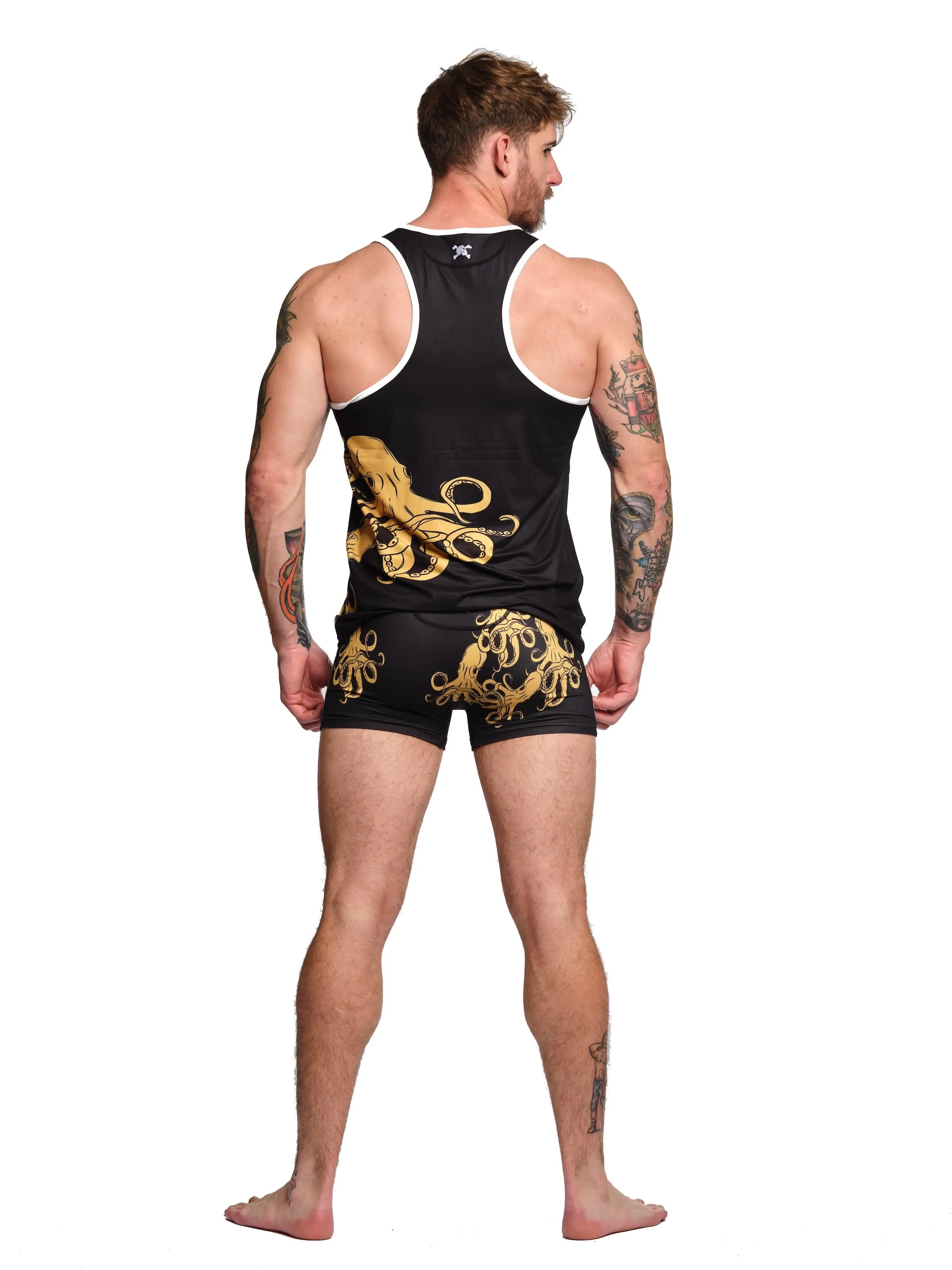 Octopus Black Tank