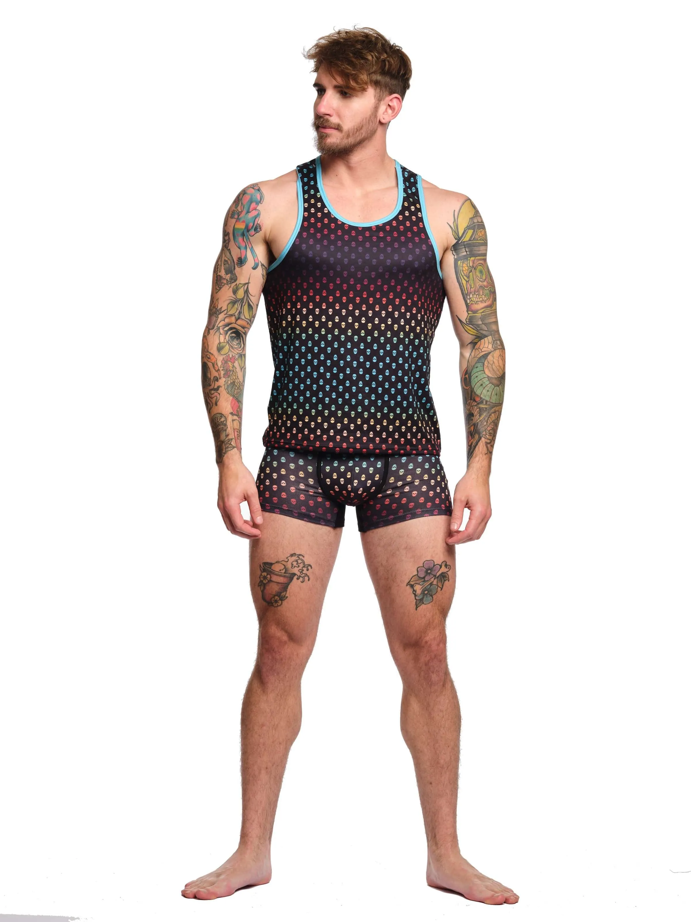 Ombre Skull Tank
