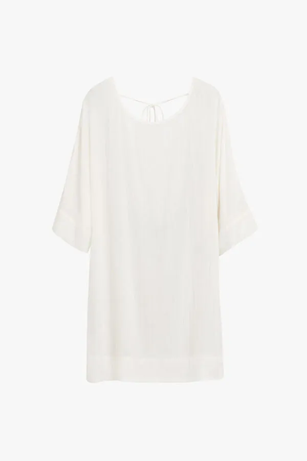 Open Back Mini Tunic
