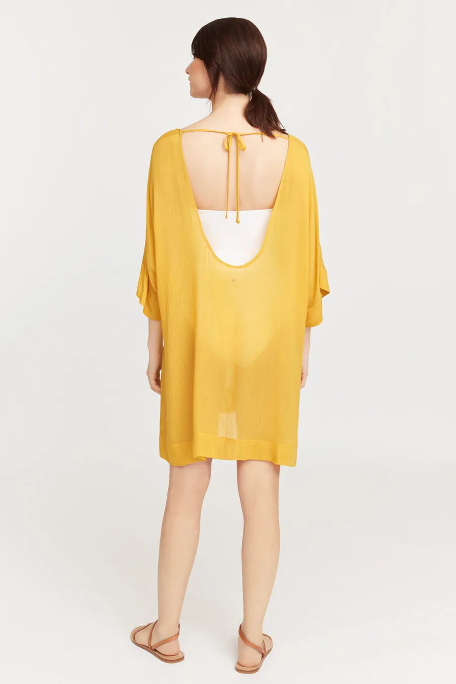 Open Back Mini Tunic