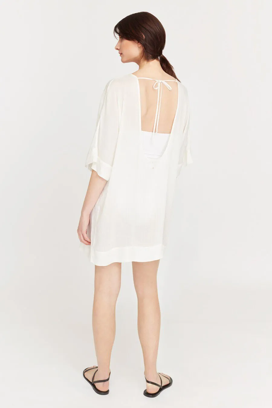 Open Back Mini Tunic