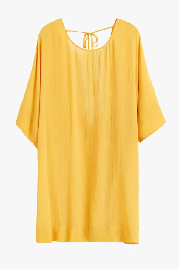 Open Back Mini Tunic