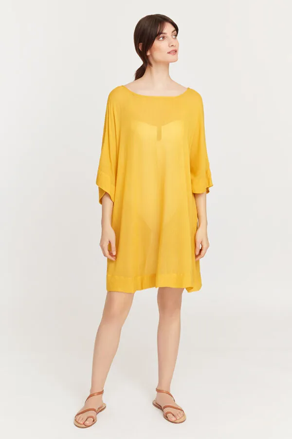 Open Back Mini Tunic