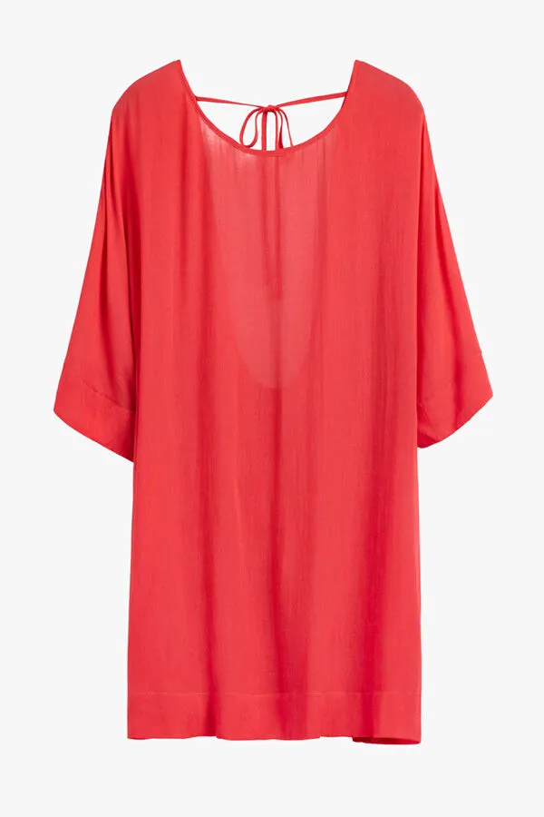 Open Back Mini Tunic