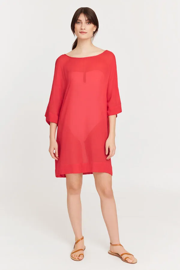 Open Back Mini Tunic