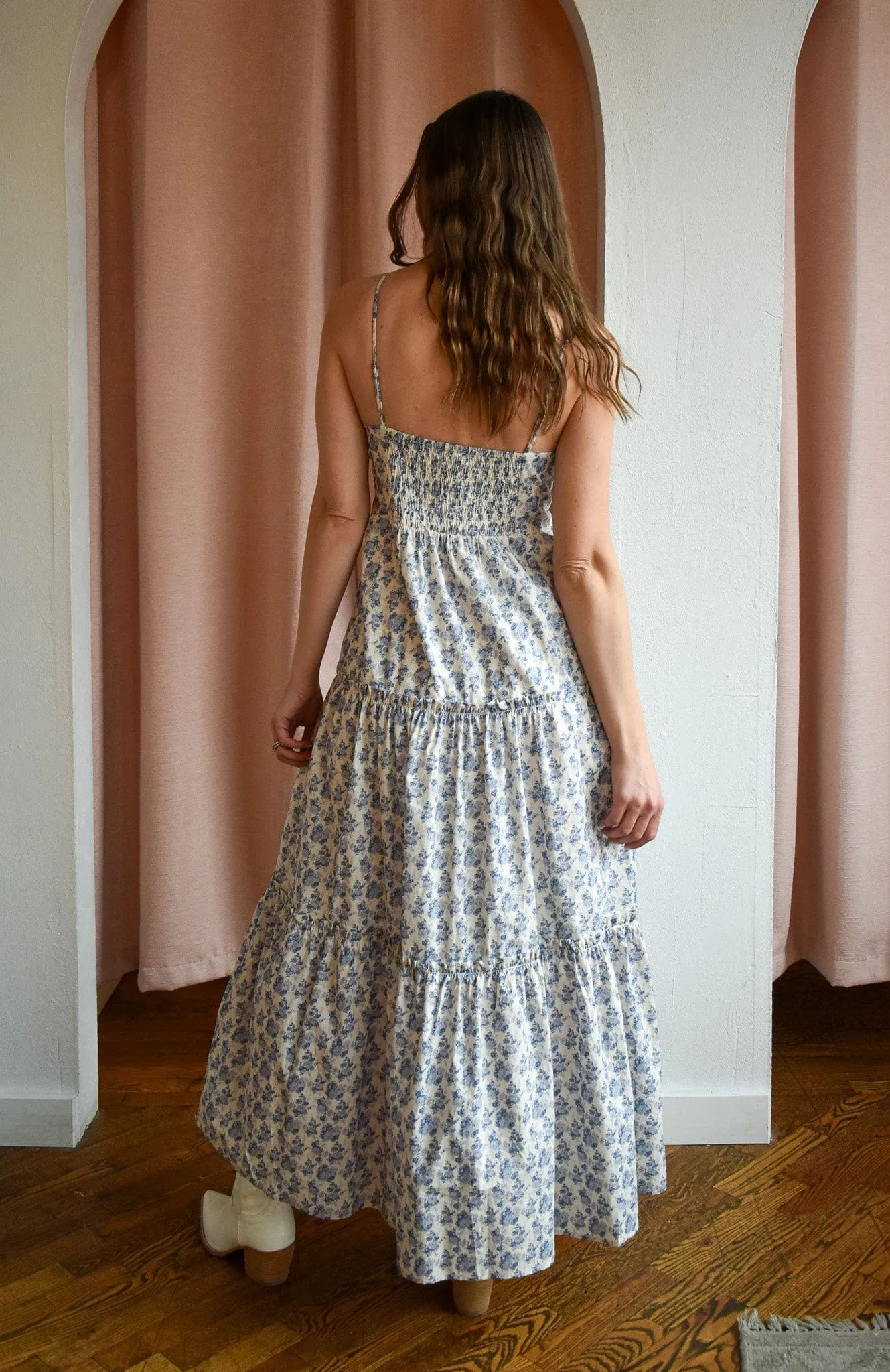 Parisian Bloom Maxi Dress