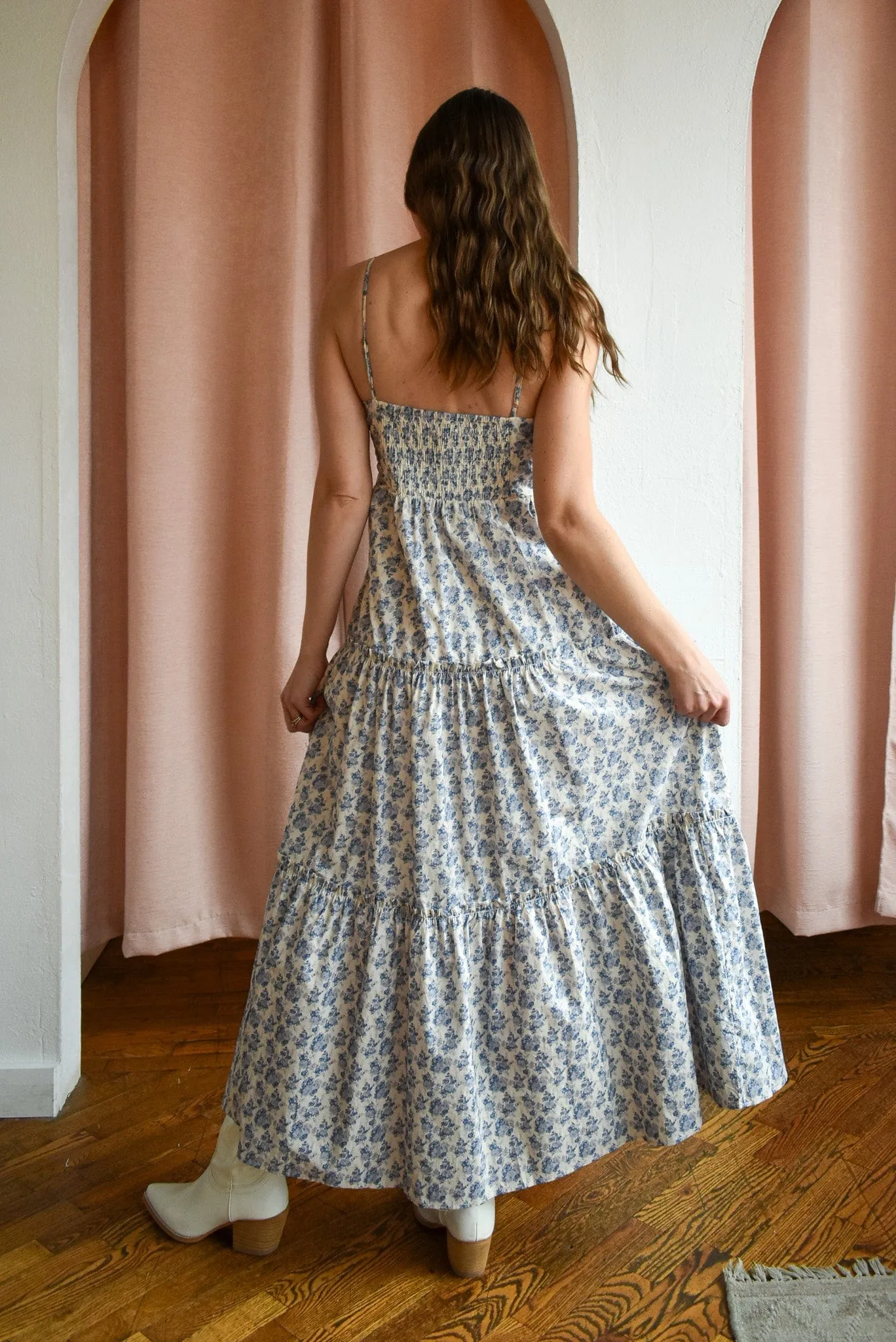 Parisian Bloom Maxi Dress