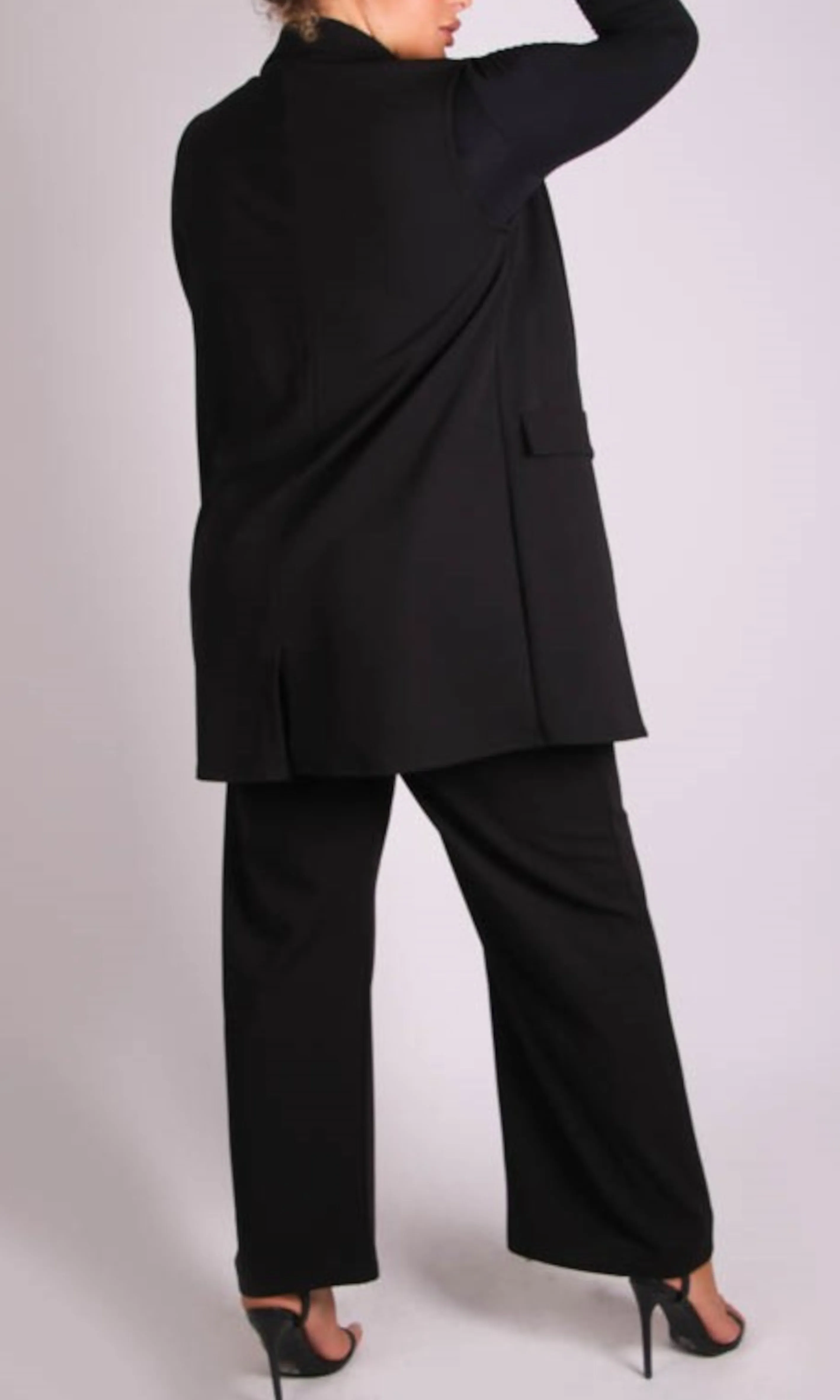 *PLUSSIZE* Gilet zwart Esther
