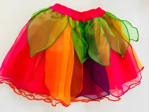 Rainbow Fairy Skirt with Bells