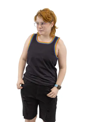 Rainbow Ribbon Tank Top UNISEX
